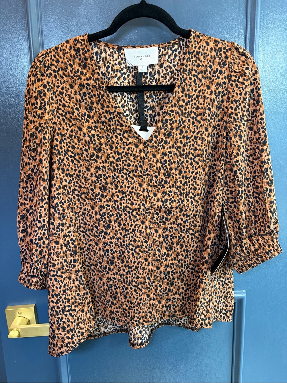 Tuckernuck Leopard Blouse